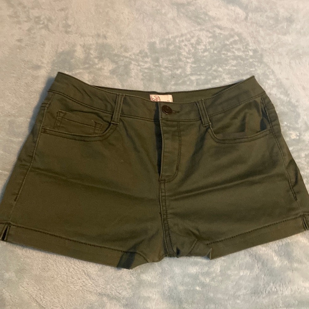 Dark green shorts